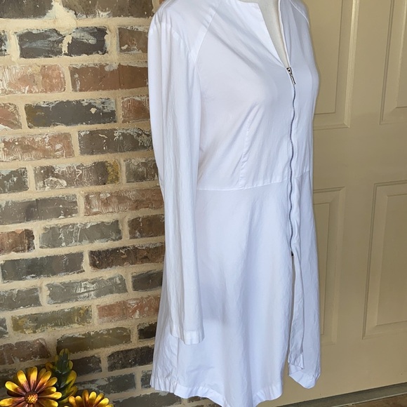Zoey Cotton Stretch Zippered Top/Shirt Dress - Picture 3 of 10